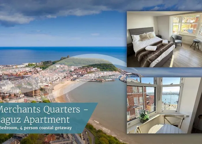 Merchants Quarters - Laguz - Stunning With Harbour And Sea Views - Free Roof Terrace With Sea And Harbour View And Location To Beaches Amenities Restaurants And Harbour * Scarborough